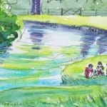 Sue Rapley Artist The Watercolour Collection - artwork detail