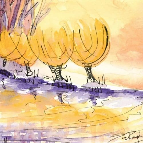 Golden River Trees II