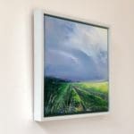 Sue Rapley Artist The Serenity Collection artwork in situ home