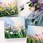 Sue Rapley Artist The Serenity Collection artwork in situ home