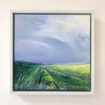 Sue Rapley Artist The Serenity Collection artwork in situ home