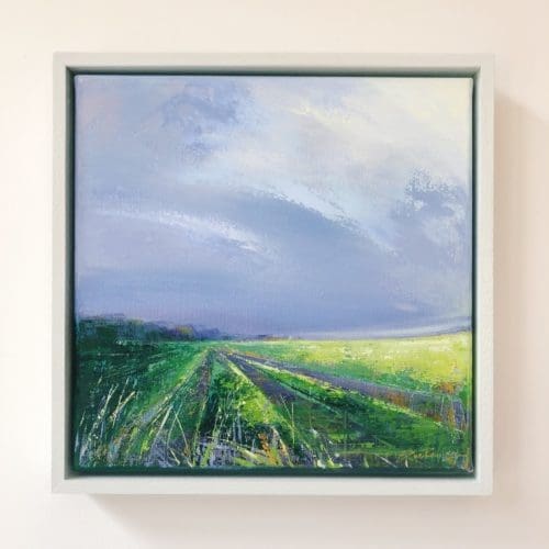 Sue Rapley Artist The Serenity Collection artwork in situ home