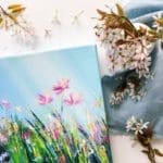 Sue Rapley Artist The Serenity Collection artwork in situ home