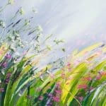 Sue Rapley Artist The Serenity collection close up detail