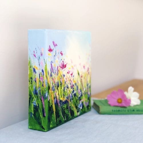 Sue Rapley Artist The Serenity Collection artwork in situ home