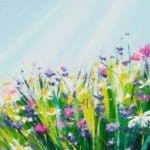 Sue Rapley Artist The Serenity Collection close up detail