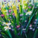 Sue Rapley Artist The Serenity Collection close up detail