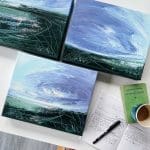 Spring landscapes in progress