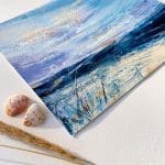 The Whispering Wind - seascape painting on paper