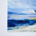 My Coastal Poetry - seascape painting on paper
